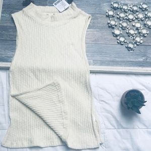 SILENCE & NOISE fitted top